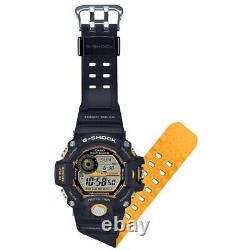 Vente de la nouvelle montre Casio G SHOCK GW 9400YJ 1JF MASTER OF G Range Man Black Yellow Parfaite.
