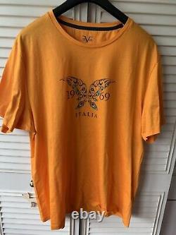 Versace 1969 Gamme Homme T-shirt Taille Supérieure XXL 100% Authentique Ultra Rare