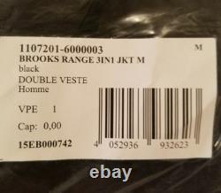Veste 3 en 1 imperméable Jack Wolfskin Brooks Range pour homme, taille M