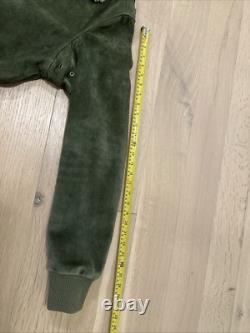 Veste Bombers en Suède Smart Range pour Homme Taille L avec Col en Shearling Amovible