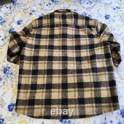 Veste CPO Faherty pour homme, doublée en polaire à poils longs Range, neuve, taille L