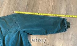 Veste Carhartt Western Range pour homme XL, manteau de travail doublé, vert, CO8HTG, fabriqué aux USA, vintage