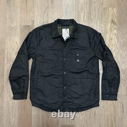 Veste Chore Coat Maverick Out of Range Roark x Wrangler Noir XL en Toile Cirée à 450 $