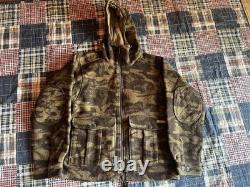 Veste Columbia Chasse Monarch Pass Gallatin Range Laine Camouflage À Capuche Homme Taille M