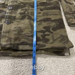 Veste Columbia Gallatin Range en mélange de laine Camouflage Outfitter Taille M