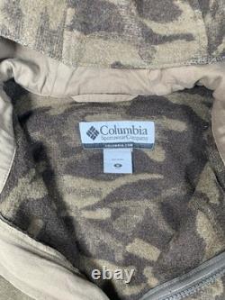 Veste Columbia Monarch Pass Gallatin Range pour hommes en taille médium, camouflage en laine pour la chasse