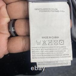 Veste DSQUARED Mountain Range pour homme, taille 48, noire, doudoune matelassée à capuche, bomber ski avec logo