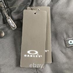 Veste Oakley homme grande taille noire Range RC isolée à capuche pour ski parka FOA402345