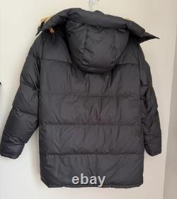 Veste Parka The North Face Homme L 77 Brooks Range 600 Remplissage Duvet Noir Tan