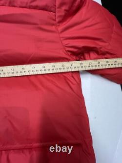 Veste Parka The North Face Homme S 77 Brooks Range Manteau Rouge Duvet Long Puffer
