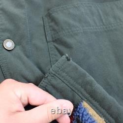 Veste Patagonia Vintage Nuevo Range pour homme, taille L, verte, Synchilla, motif aztèque Bull's Eye