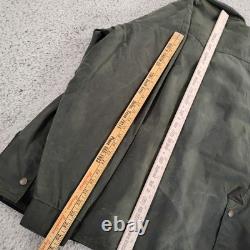 Veste Schaefer Homme Grande Vert Ciré Ranch Western Manteau de Travail Poche Range USA