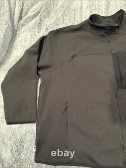 Veste The North Face NWT homme 4XL noir chiné Big Front Range à fermeture éclair intégrale en polaire