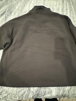Veste The North Face NWT homme 4XL noir chiné Big Front Range à fermeture éclair intégrale en polaire