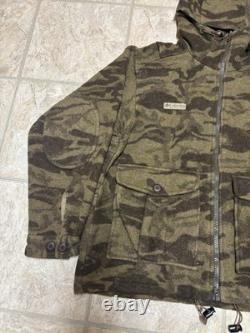 Veste à capuche Columbia Monarch Pass Gallatin Range pour hommes, grande taille, en laine camouflée de chasse
