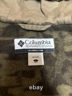 Veste à capuche Columbia Monarch Pass Gallatin Range pour hommes, grande taille, en laine camouflée de chasse