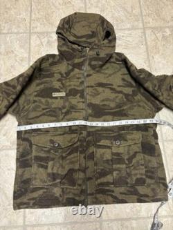 Veste à capuche Columbia Monarch Pass Gallatin Range pour hommes, grande taille, en laine camouflée de chasse