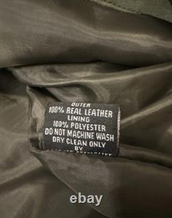 Veste bomber en suède Smart Range pour homme taille L avec col en shearling amovible