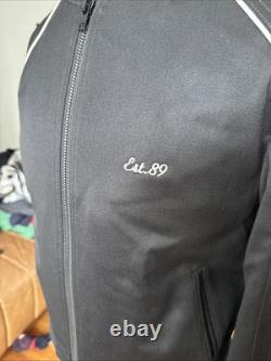 Veste bomber noire pour homme Frere, taille personnalisée S M, poitrine 40, faite main