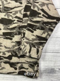 Veste camouflage en laine mélangée Columbia Gallatin Range pour homme, taille XL, shacket de chasse