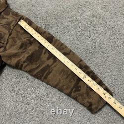 Veste chemise de chasse et de tir pour homme Columbia Gallatin Range en laine camouflage vintage, taille M