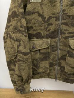 Veste de chasse à capuche en mélange de laine camouflage Columbia Gallatin Range taille XL en excellent état