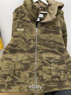 Veste de chasse à capuche en mélange de laine camouflage Columbia Gallatin Range taille XL en excellent état