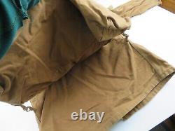Veste de chasse aux oiseaux Carhartt vintage avec grand sac de gibier en toile taille L des années 80