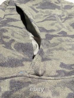 Veste de chasse camouflage en laine Columbia Gallatin Range HEAVY taille petite NICE