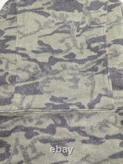 Veste de chasse camouflage en laine Columbia Gallatin Range HEAVY taille petite NICE