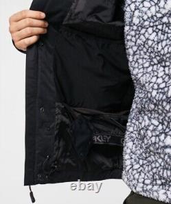 Veste de neige OAKLEY pour homme RANGE RC Blackout Grande NWT