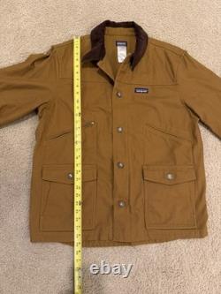 Veste de travail Patagonia pour homme grande beige nouveau modèle en toile de coton