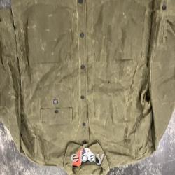 Veste de travail en coton ciré Roark X Wrangler Out of Range Maverick NWT Homme XL