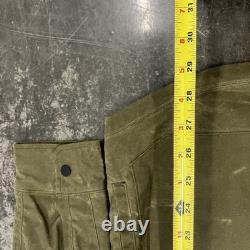 Veste de travail en coton ciré Roark X Wrangler Out of Range Maverick NWT Homme XL