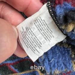Veste de travail vintage Patagonia Work Range pour hommes 2XL beige Aztec doublée en polaire années 90 1996