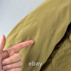 Veste de travail vintage Patagonia Work Range pour hommes 2XL beige Aztec doublée en polaire années 90 1996