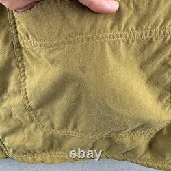 Veste de travail vintage Patagonia Work Range pour hommes 2XL beige Aztec doublée en polaire années 90 1996