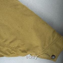 Veste de travail vintage Patagonia Work Range pour hommes 2XL beige Aztec doublée en polaire années 90 1996