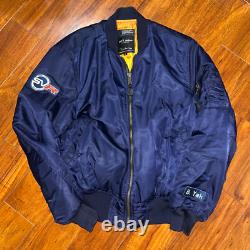 Veste de vol MA-1 pour mécanicien Vintage Range Rover SVR L Bomber DFL Fashion