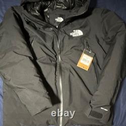 Veste décontractée The North Face pour homme M MTN Range Down HD noire unie à fermeture éclair, grande taille
