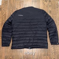 Veste en duvet noire rembourrée Range Rover pour hommes, taille 3XL.
