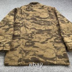 Veste en laine mélangée Columbia Gallatin Range couleur marron camouflage pour homme taille M