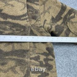 Veste en laine mélangée Columbia Gallatin Range couleur marron camouflage pour homme taille M