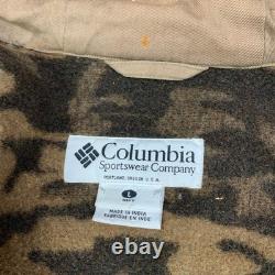 Veste en mélange de laine Columbia Gallatin Range Outfitter Camo L Chasse Automne Hiver