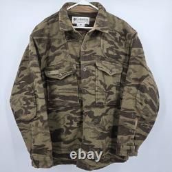 Veste en mélange de laine Columbia Gallatin Range camouflage marron Outfitter XL années 2000