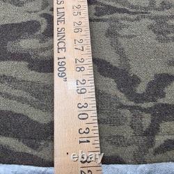 Veste en mélange de laine Columbia Gallatin Range camouflage marron Outfitter XL années 2000