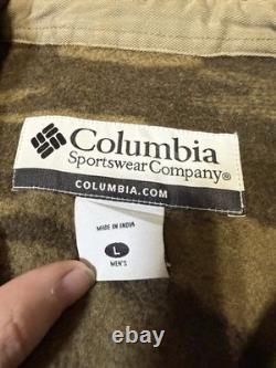 Veste en mélange de laine Columbia Gallatin Range, marron camouflage, grande taille, modèle Outfitter