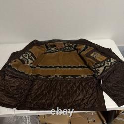 Veste en toile pour homme Outback Canyon Range Rider Taille M, Marron