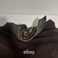 Veste en toile pour homme Outback Canyon Range Rider Taille M, Marron