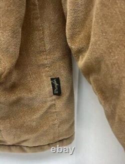 Veste en velours côtelé Wrangler Wrange vintage fabriquée aux États-Unis